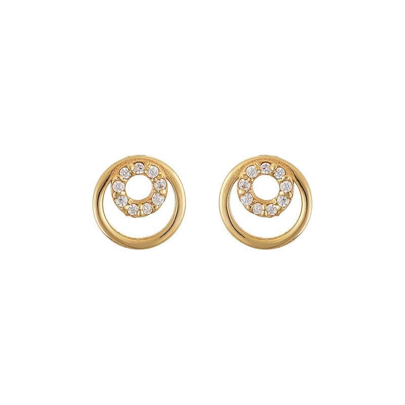 Χρυσά σκουλαρίκια Κ14-Κ9 Σ248